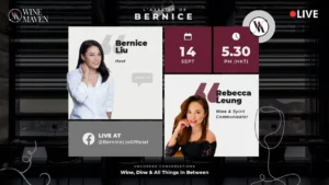 Wine, dine & all things in between plus rebecca leung